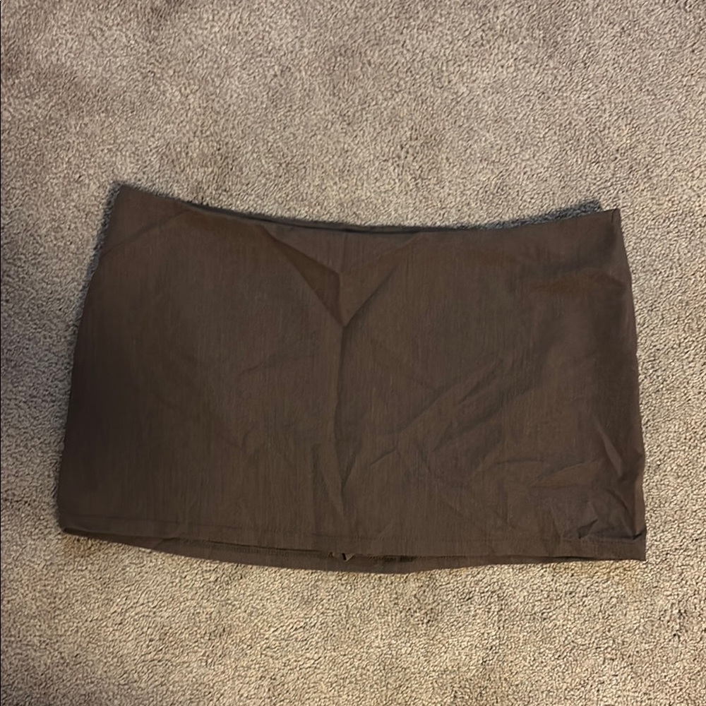 Elegant Brown Women's Skirt